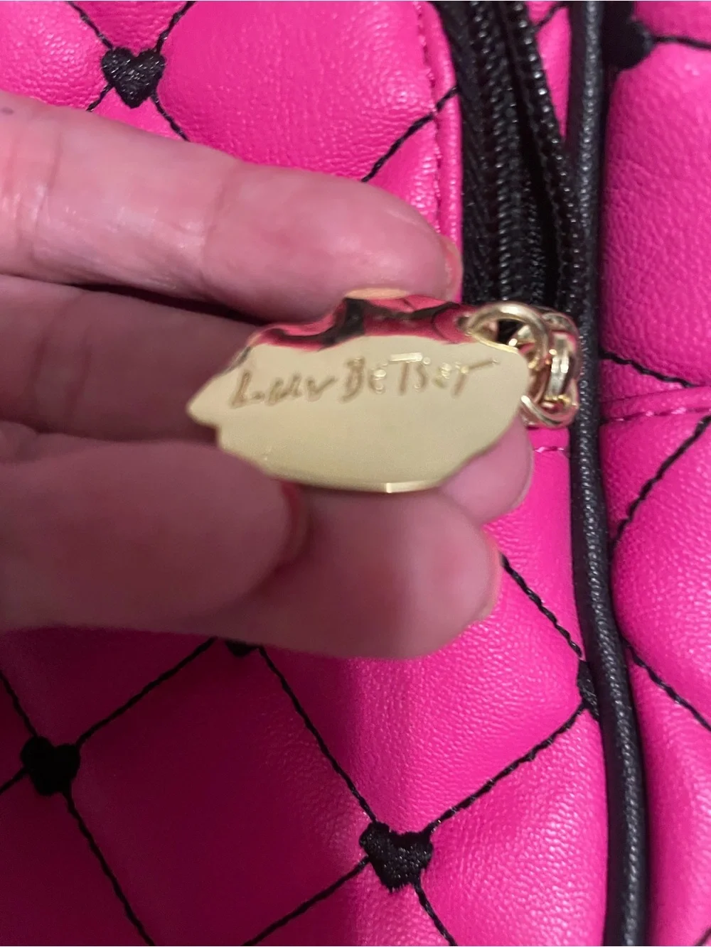 Betsey Johnson stylish fuchsia